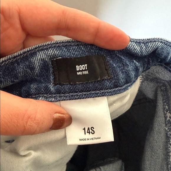 Express Boot Mid Rise Jeans - Picture 5 of 5